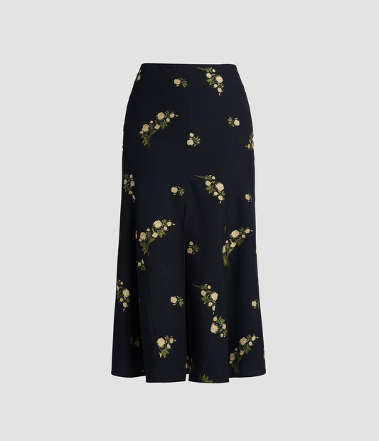 Pencil Midi Skirt