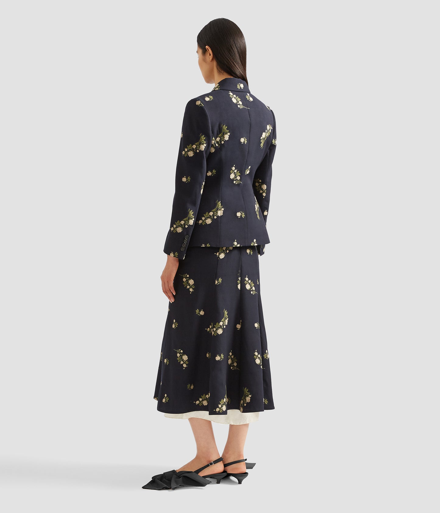 Pencil Midi Skirt