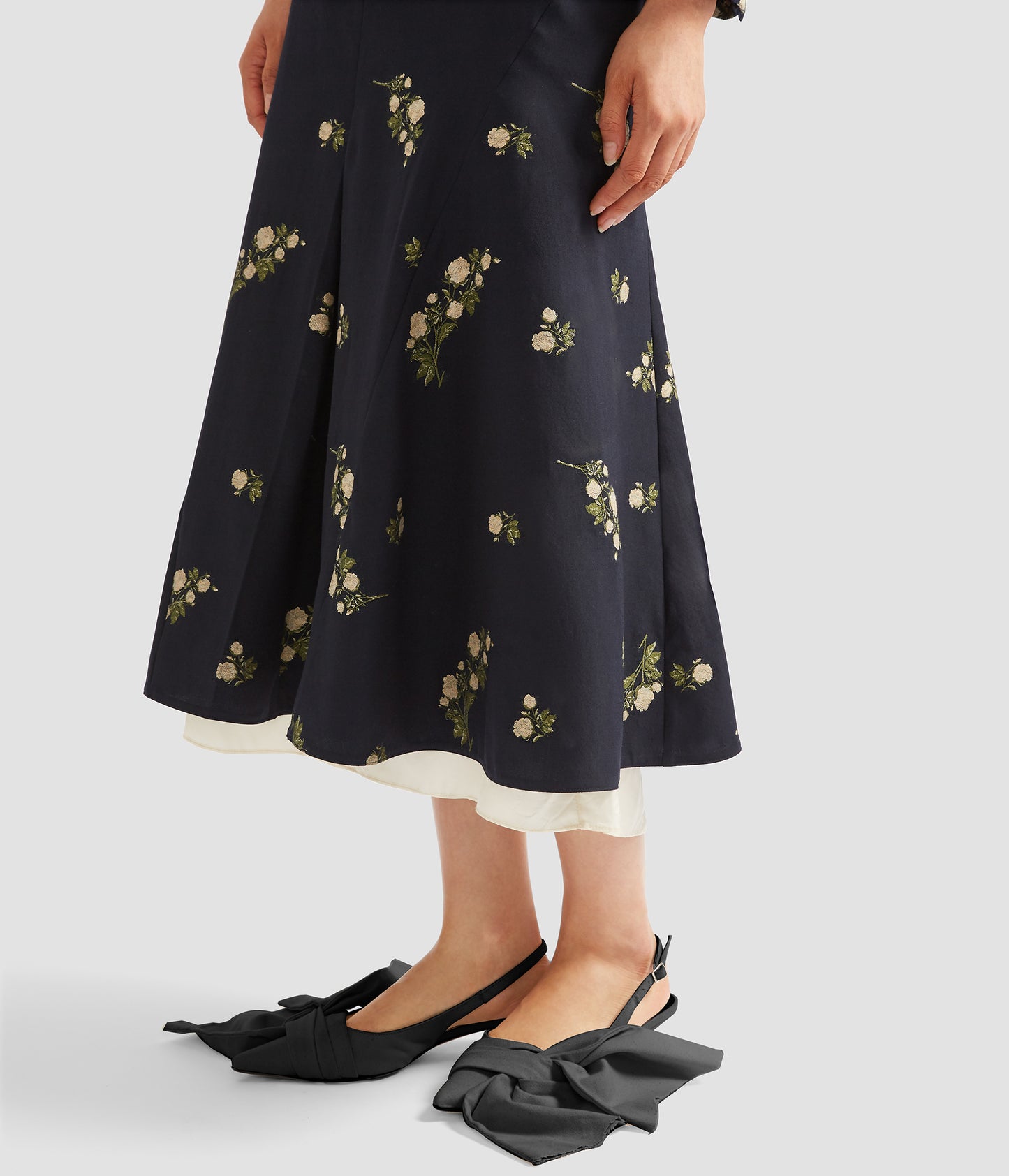 Pencil Midi Skirt