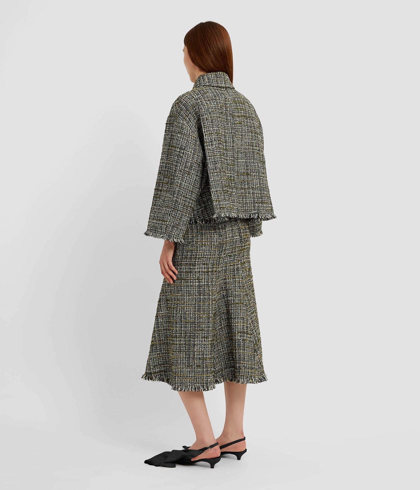Pencil Midi Skirt