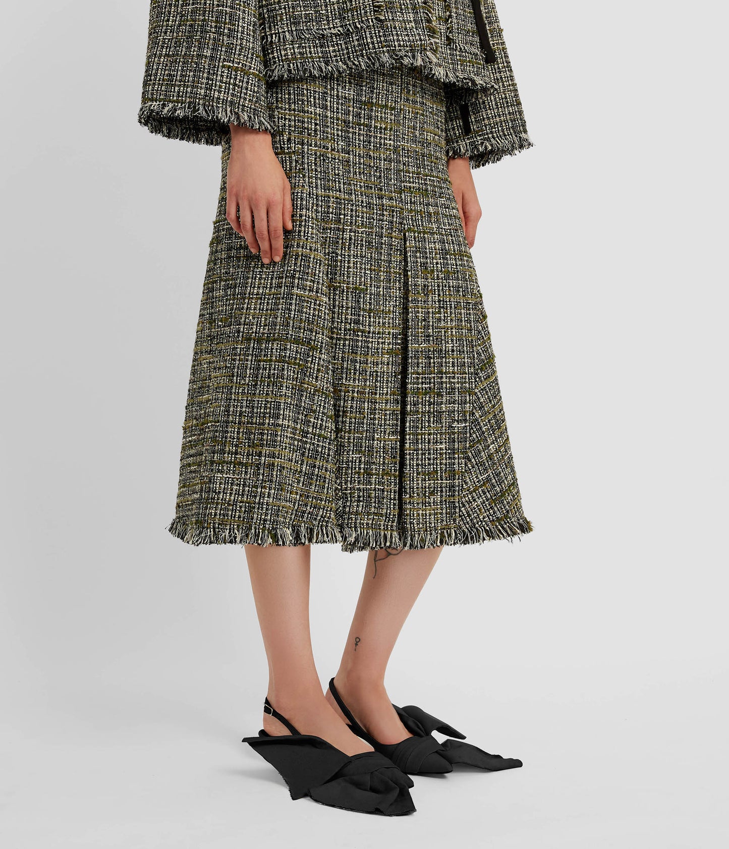 Pencil Midi Skirt