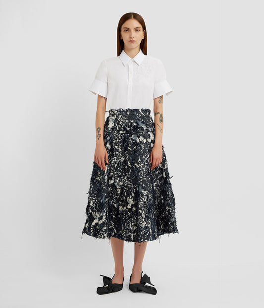 A-Line Midi Skirt