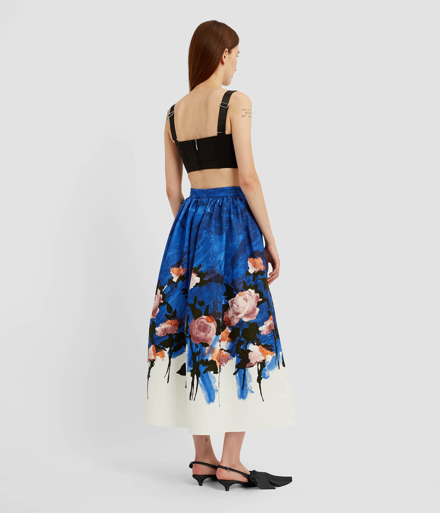 Cropped Corset Bra Top