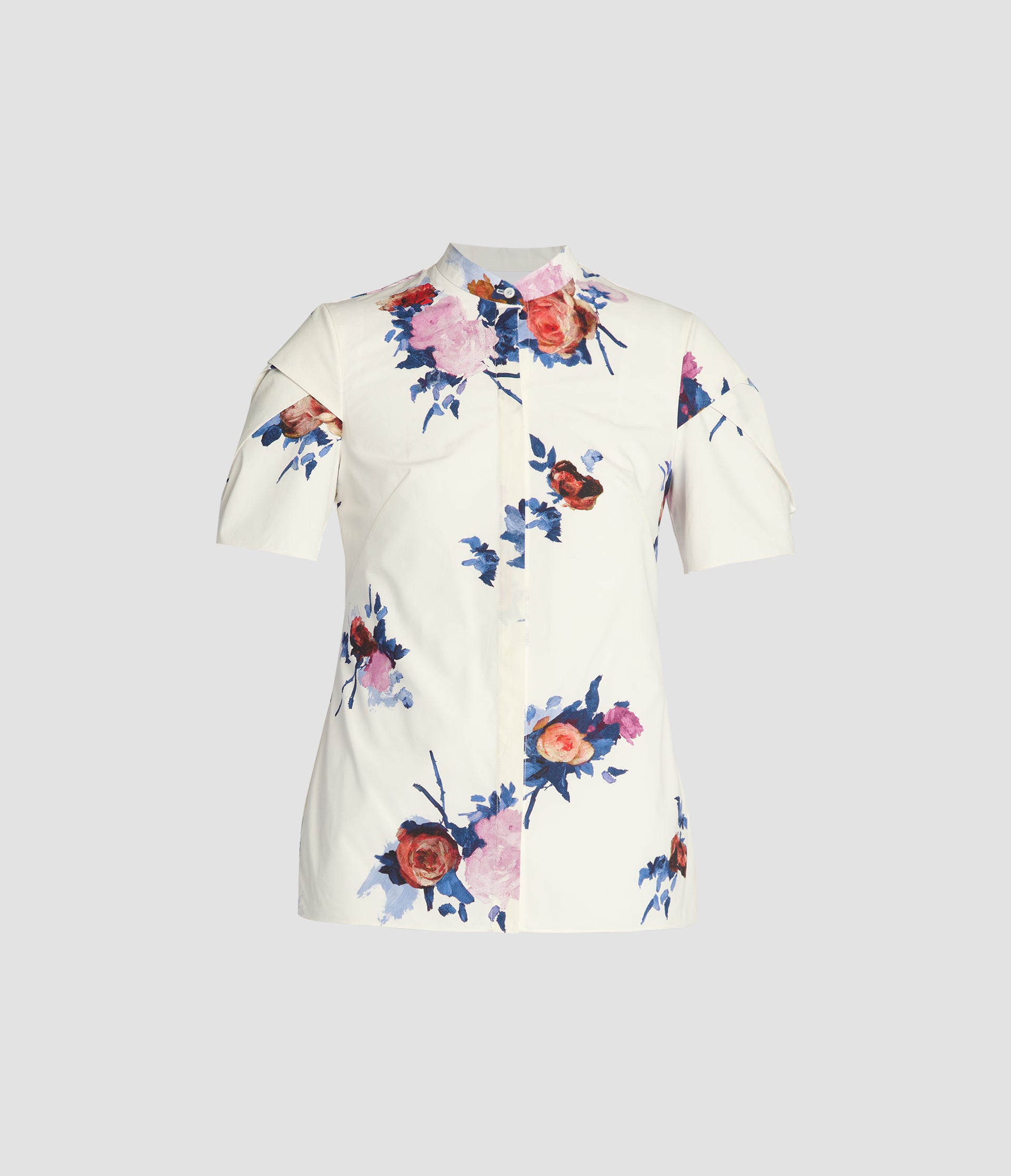 Floral Print Short Sleeve Shirt