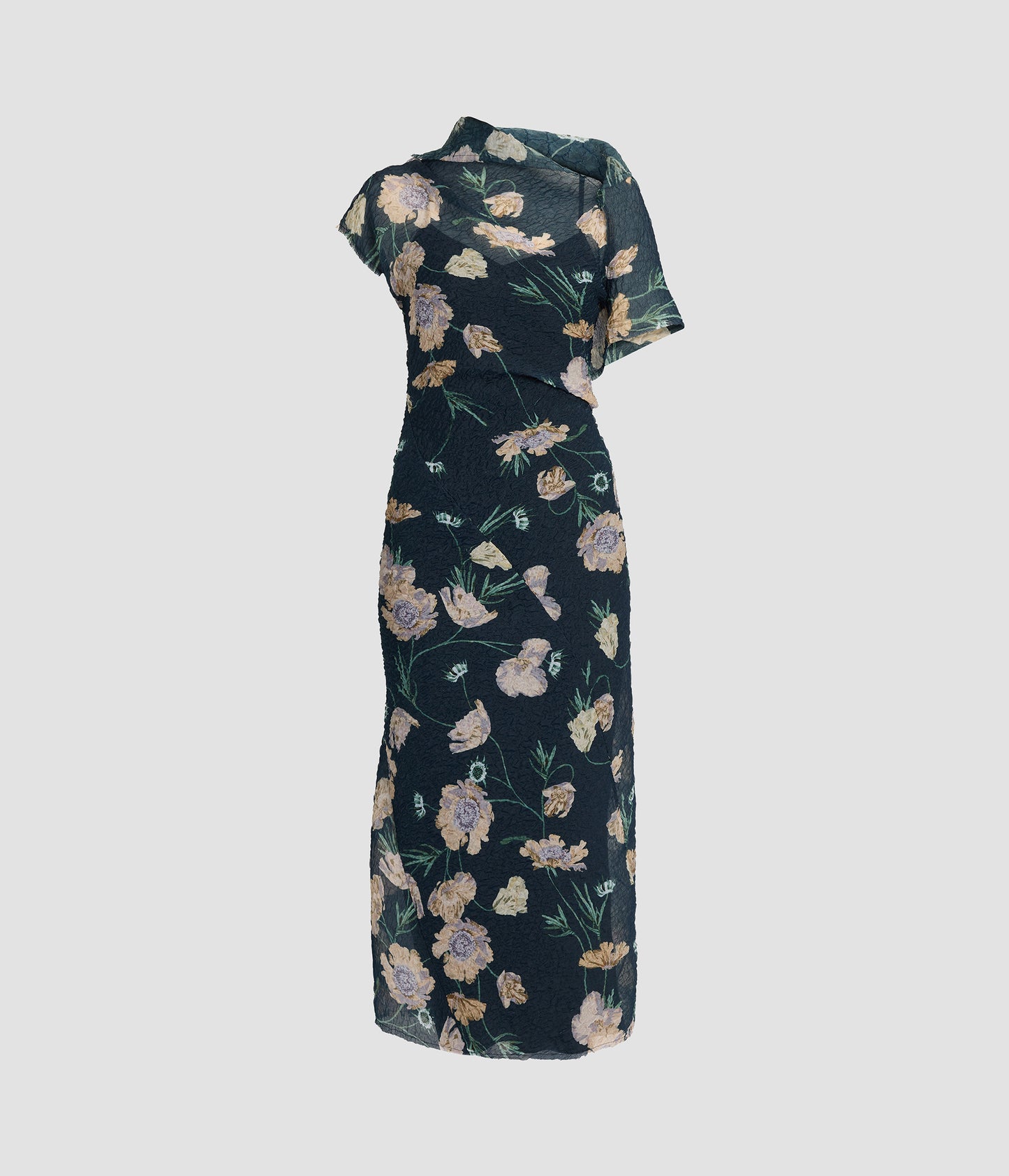 asymmetric midi dress ERDEM