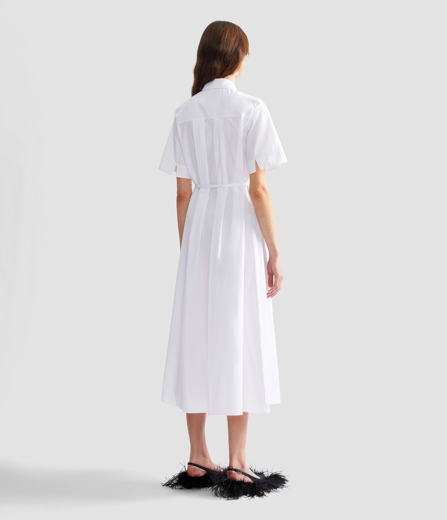 erdem floral cotton poplin midi dress Erdem Floral-print Cotton-poplin Midi Dress - Women - White Dresses
