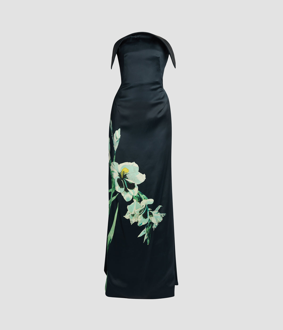 Floral Duchess Bustier Gown