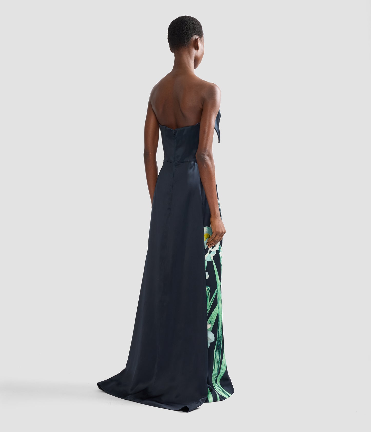 Floral Duchess Bustier Gown