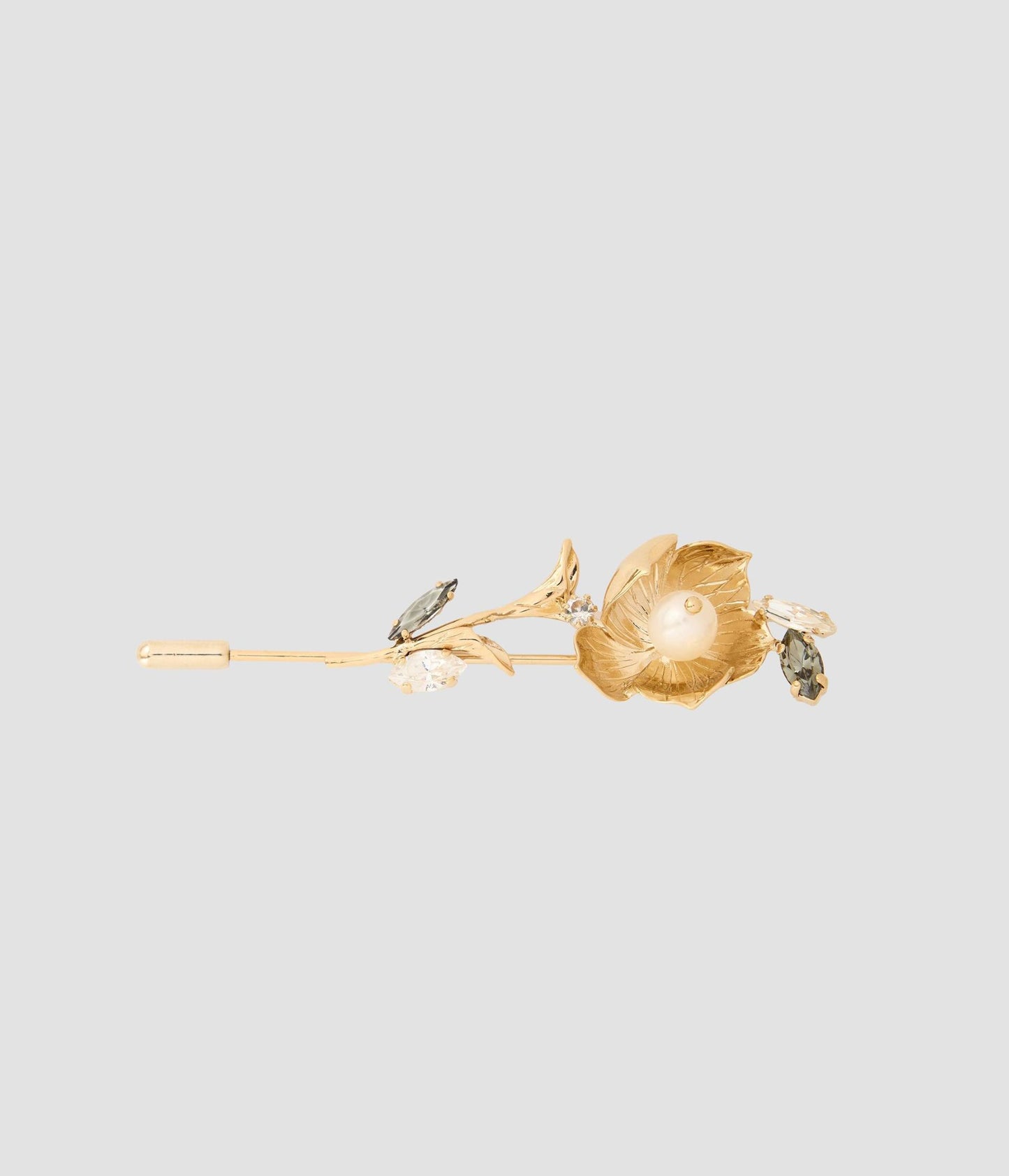 Floral Pearl Brooch