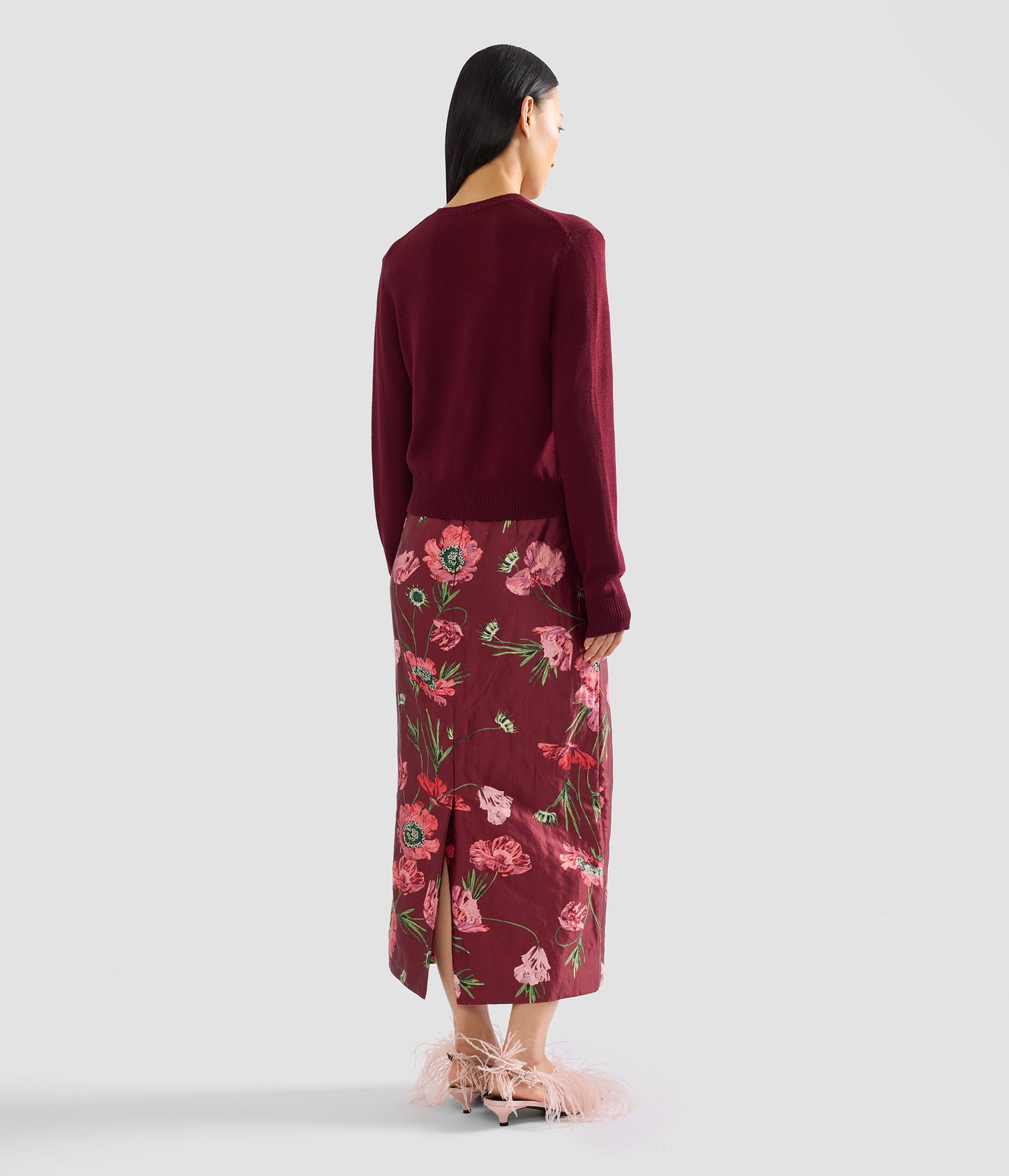 Embellished Merino Wool Cardigan