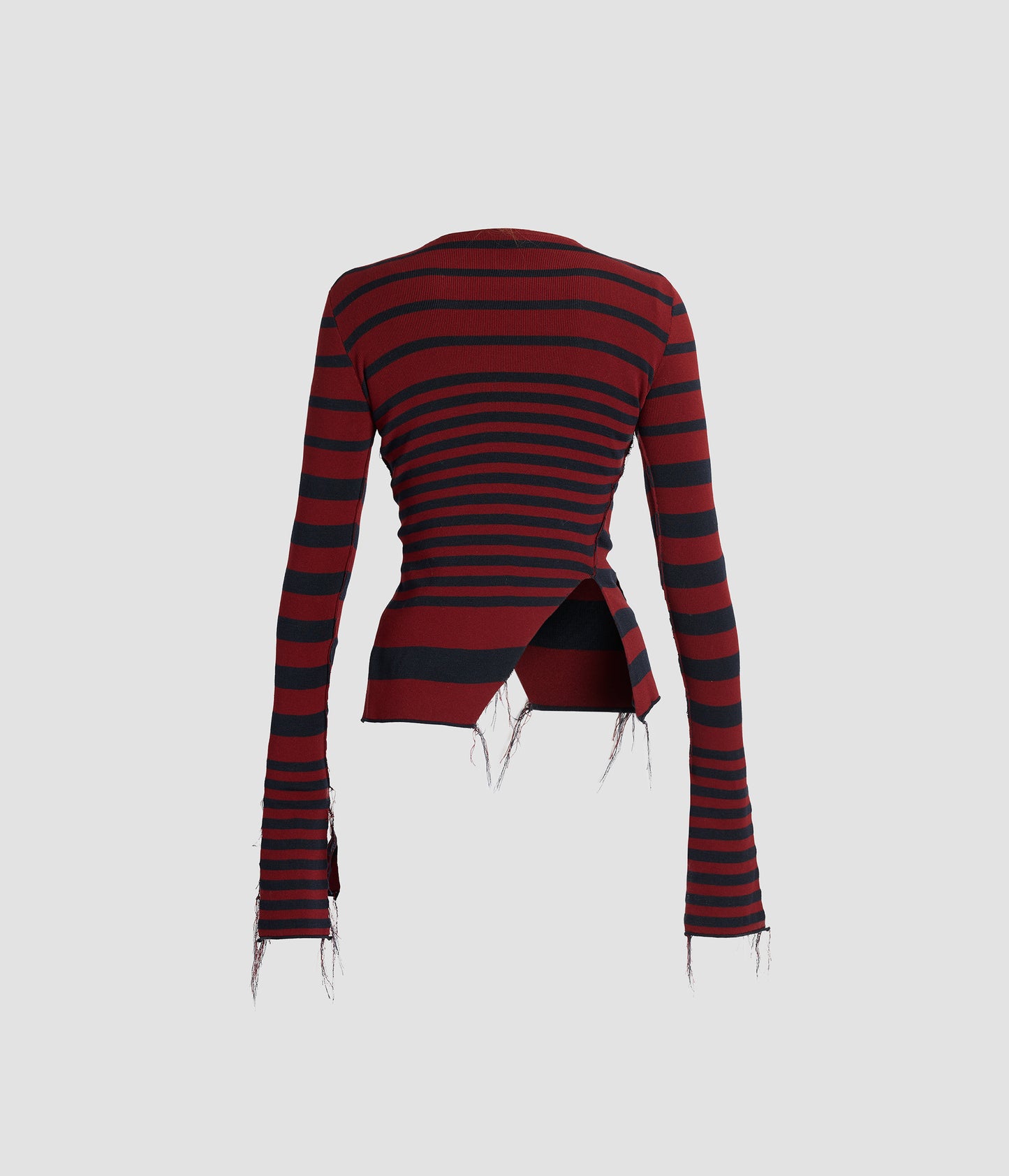 Stripe Fitted Knit Jumper