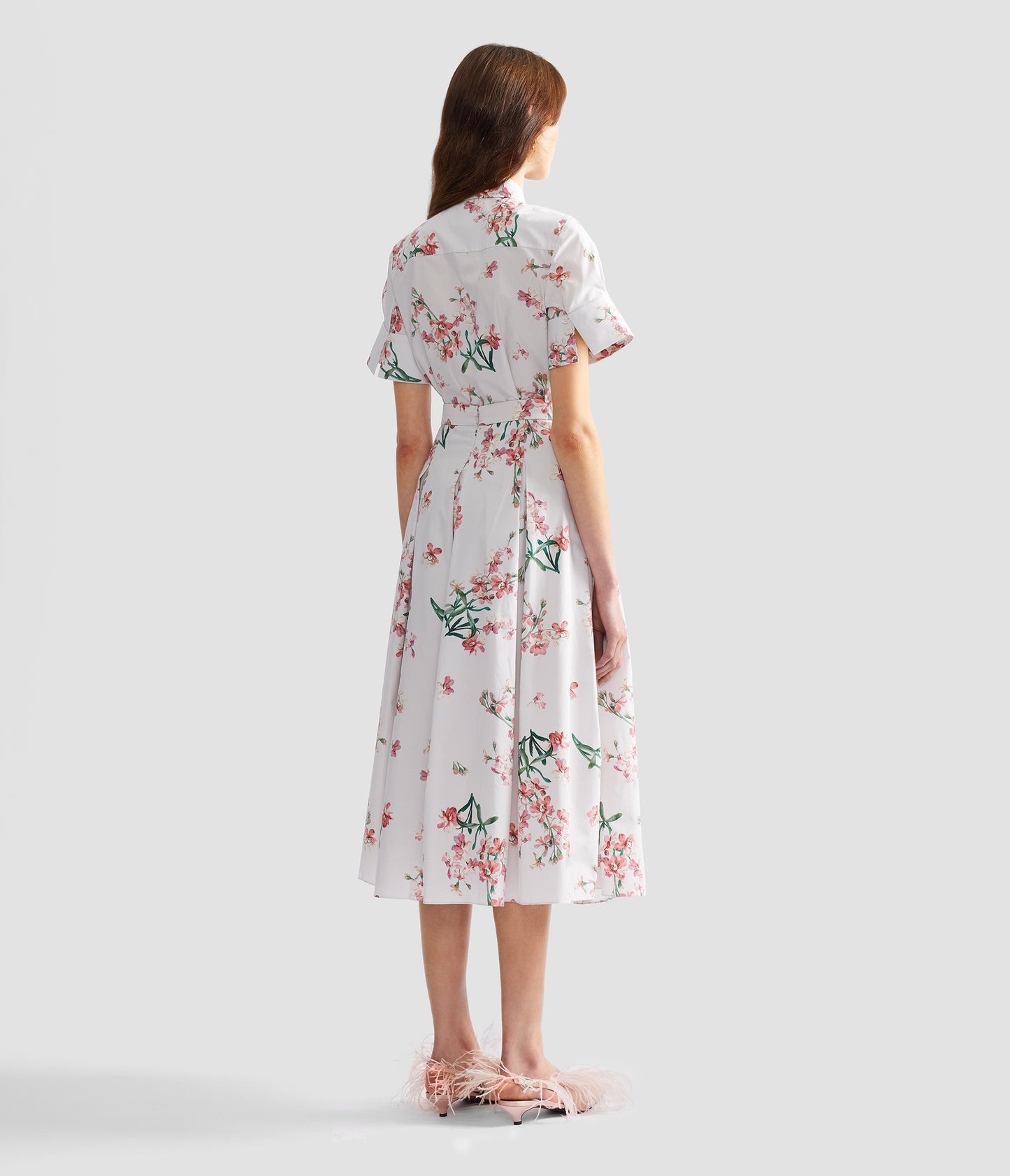 Floral Cotton Short Sleeve Shirt