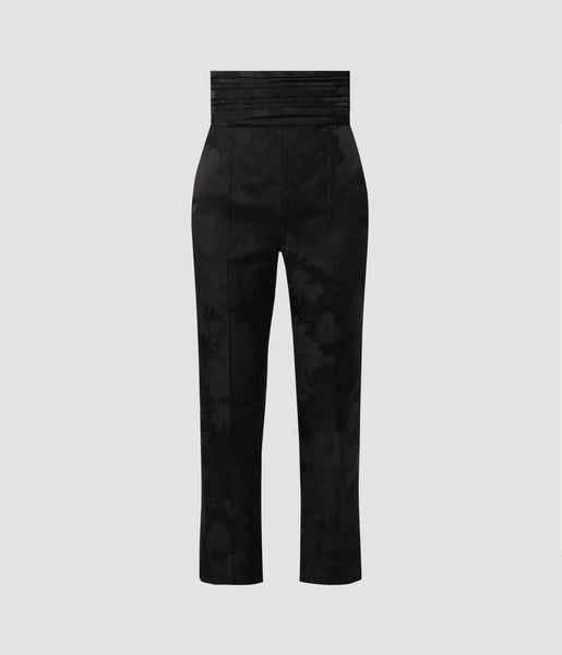 パンツ Etro Black Palazzo Pants In Lana Jacquard Etro Black Palazzo Pants In Lana Jacquard | THE LIST