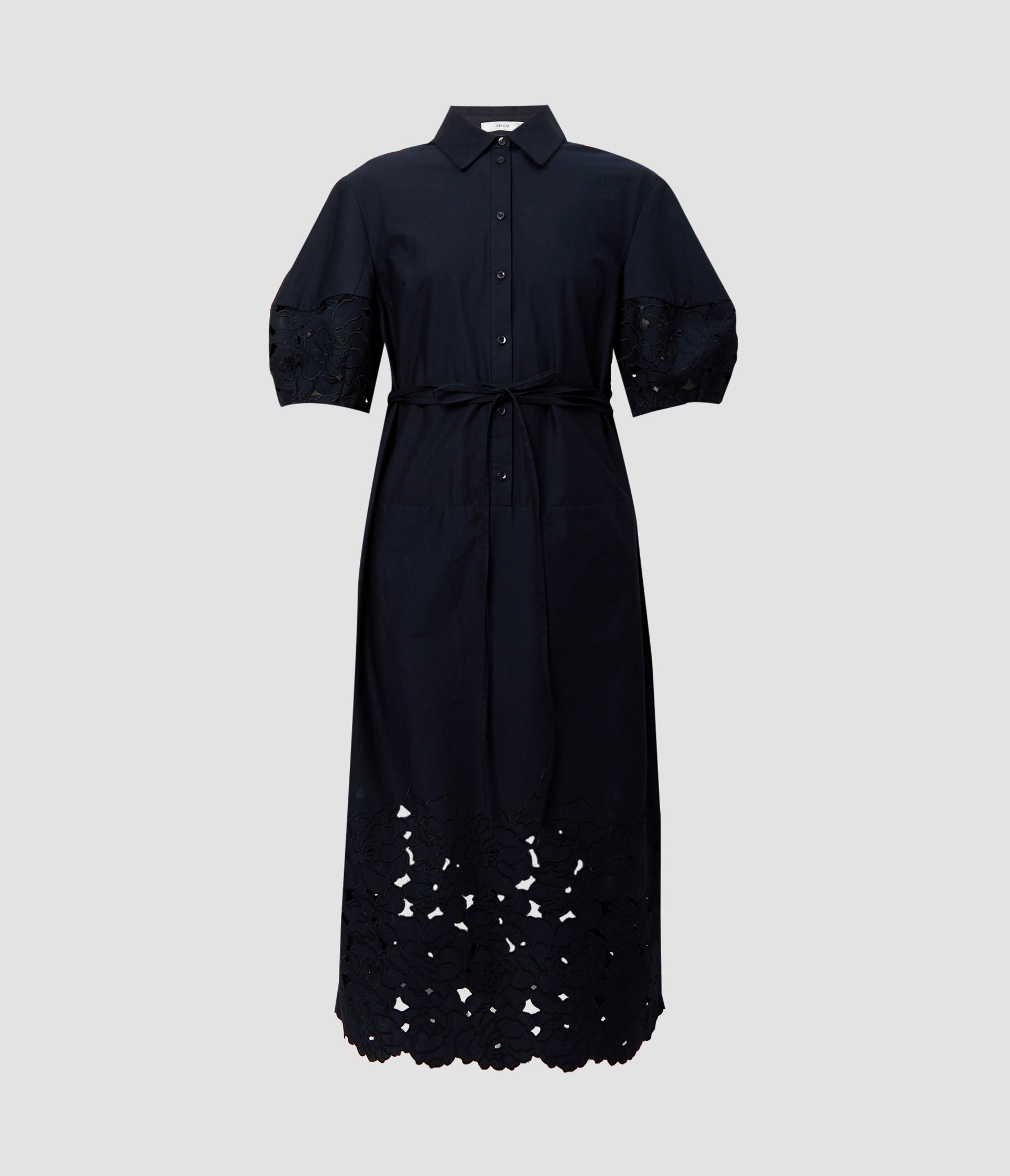 Short Sleeve Midi Dress