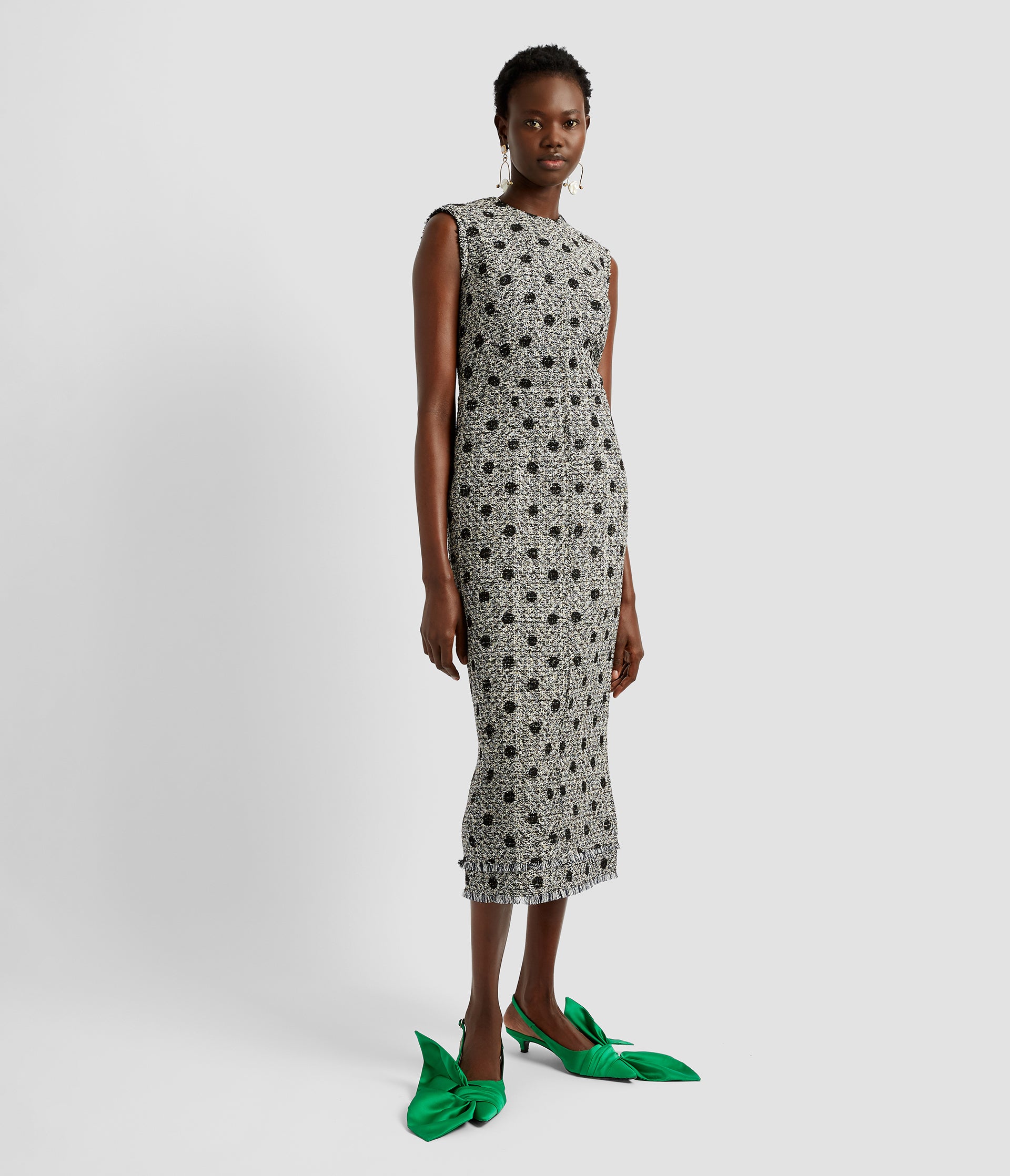 Evening Shift Midi Dress