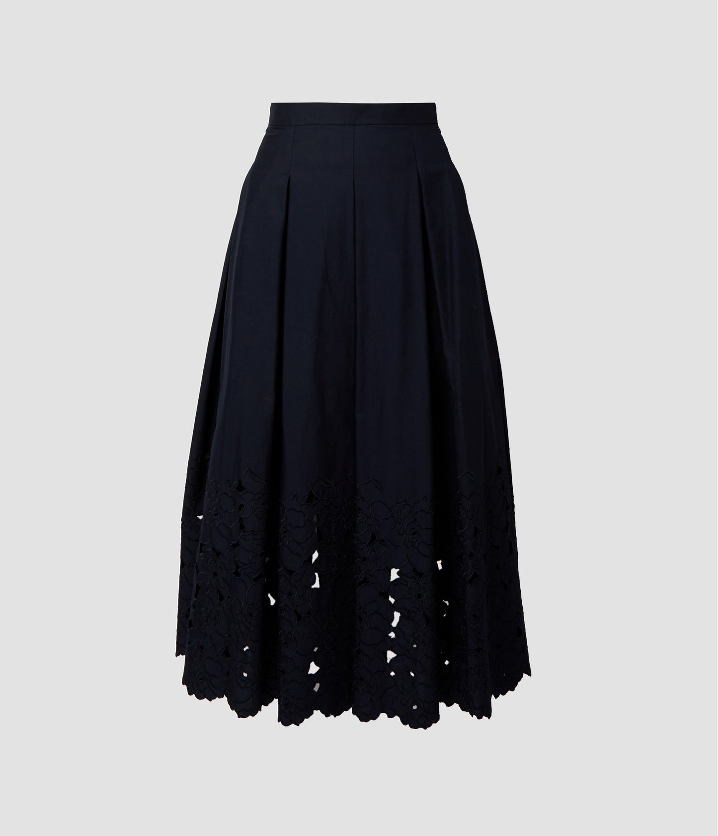 Pleat Detail Skirt