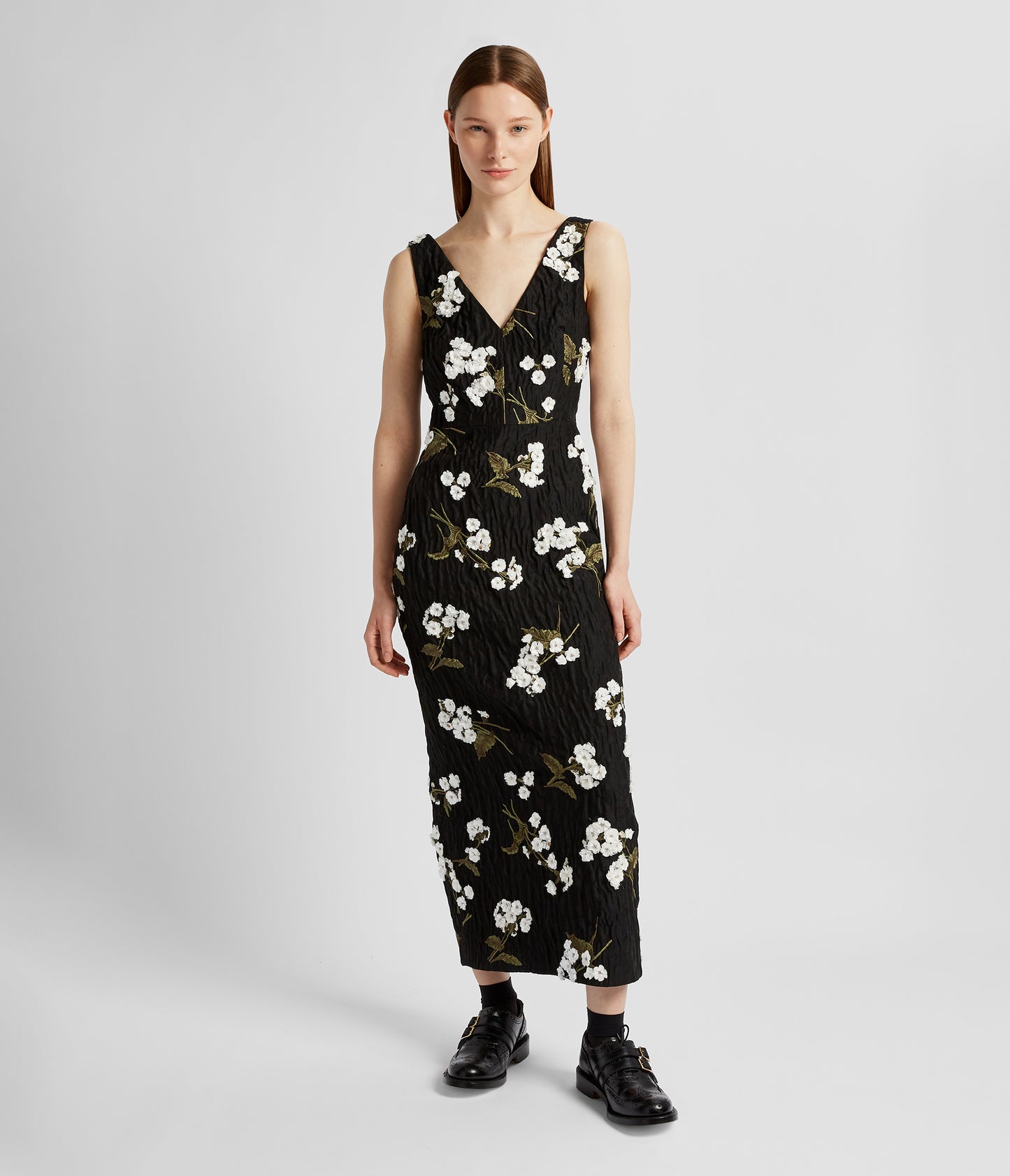 Sleeveless Midi Cocktail Dress