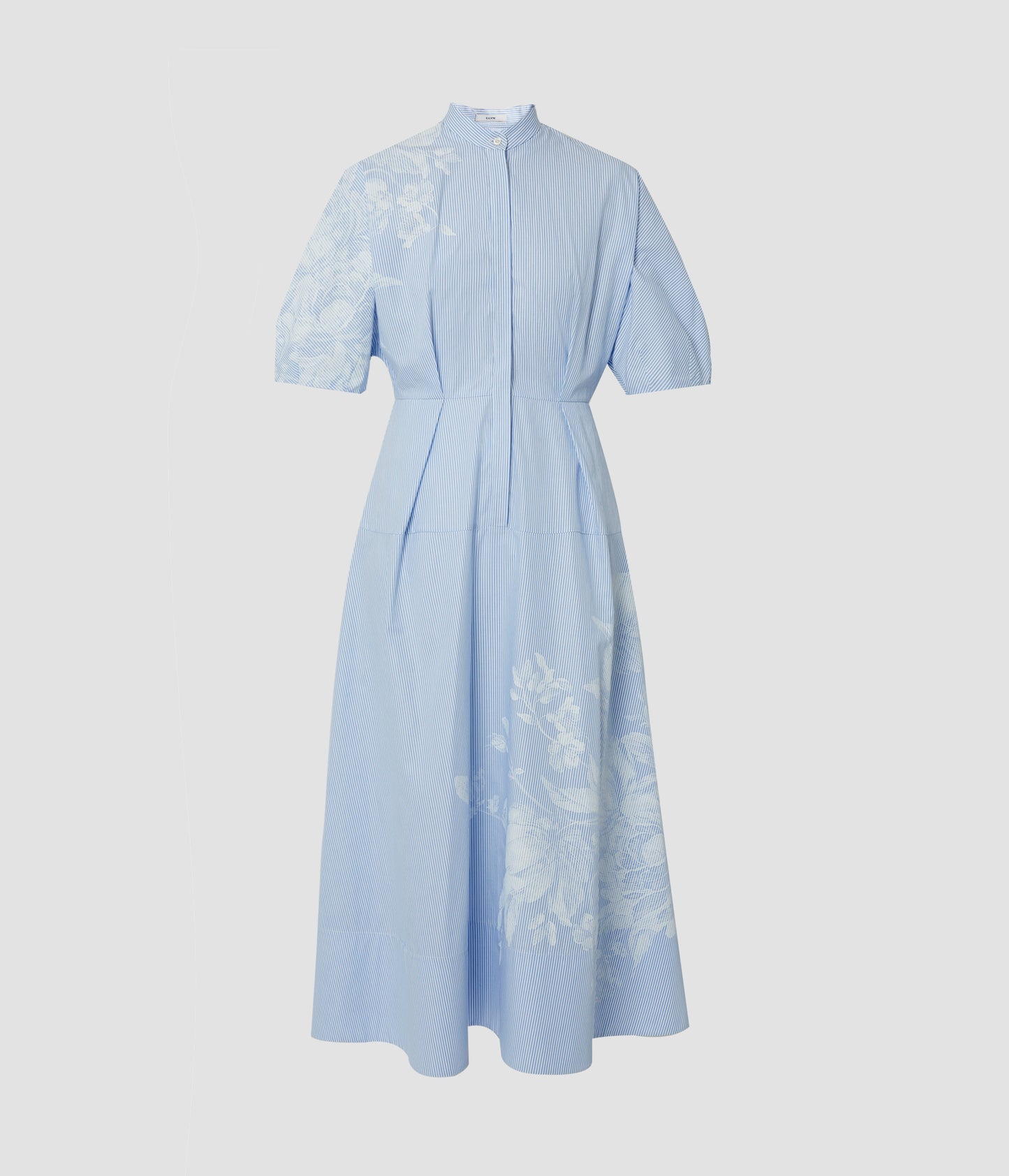 Short Sleeve Midi Shirt Dress