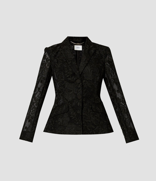 Fitted Single Breasted Blazer