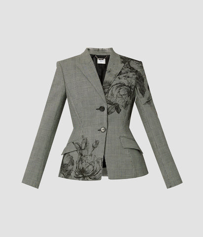 Single Breasted Fitted Blazer