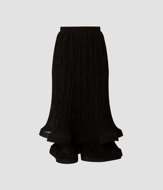 Pleated Midi Skirt