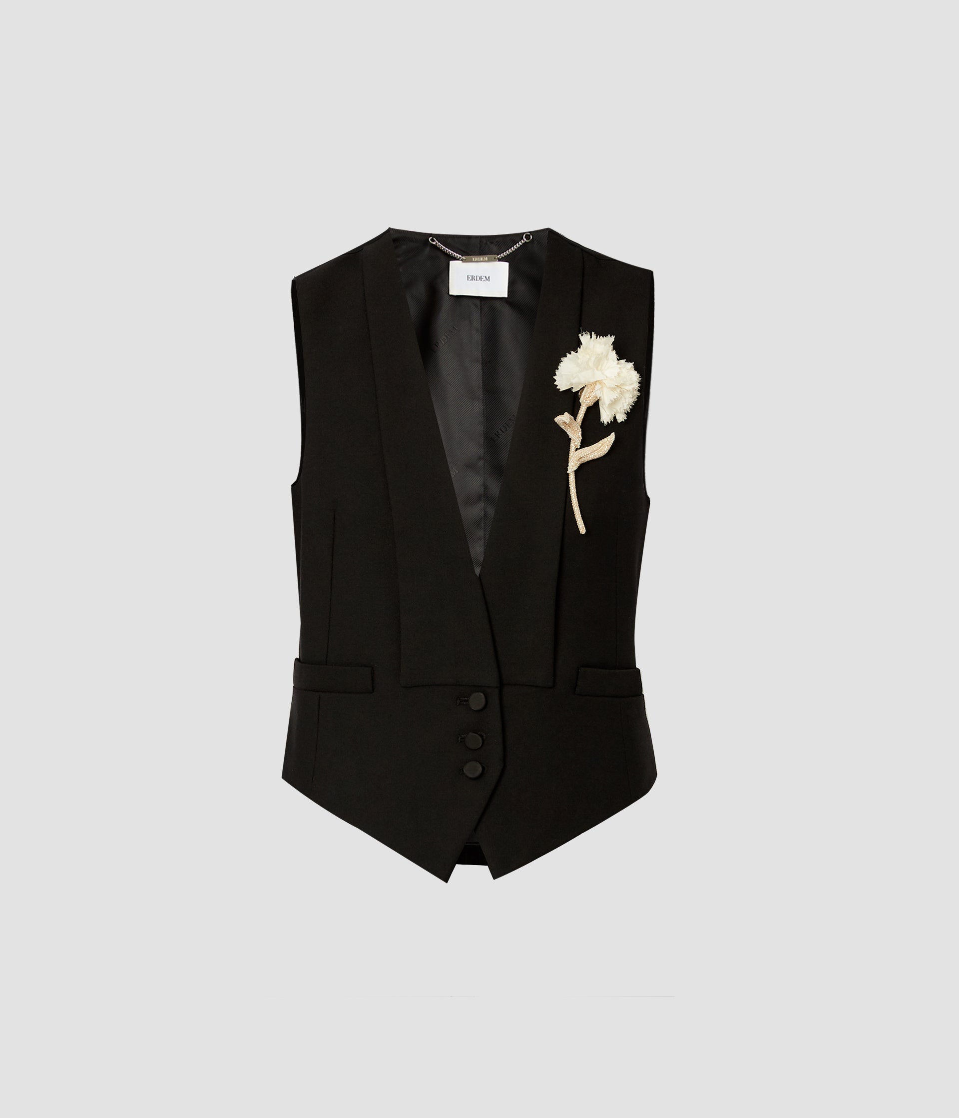 Grain De Poudre Tailored Waistcoat