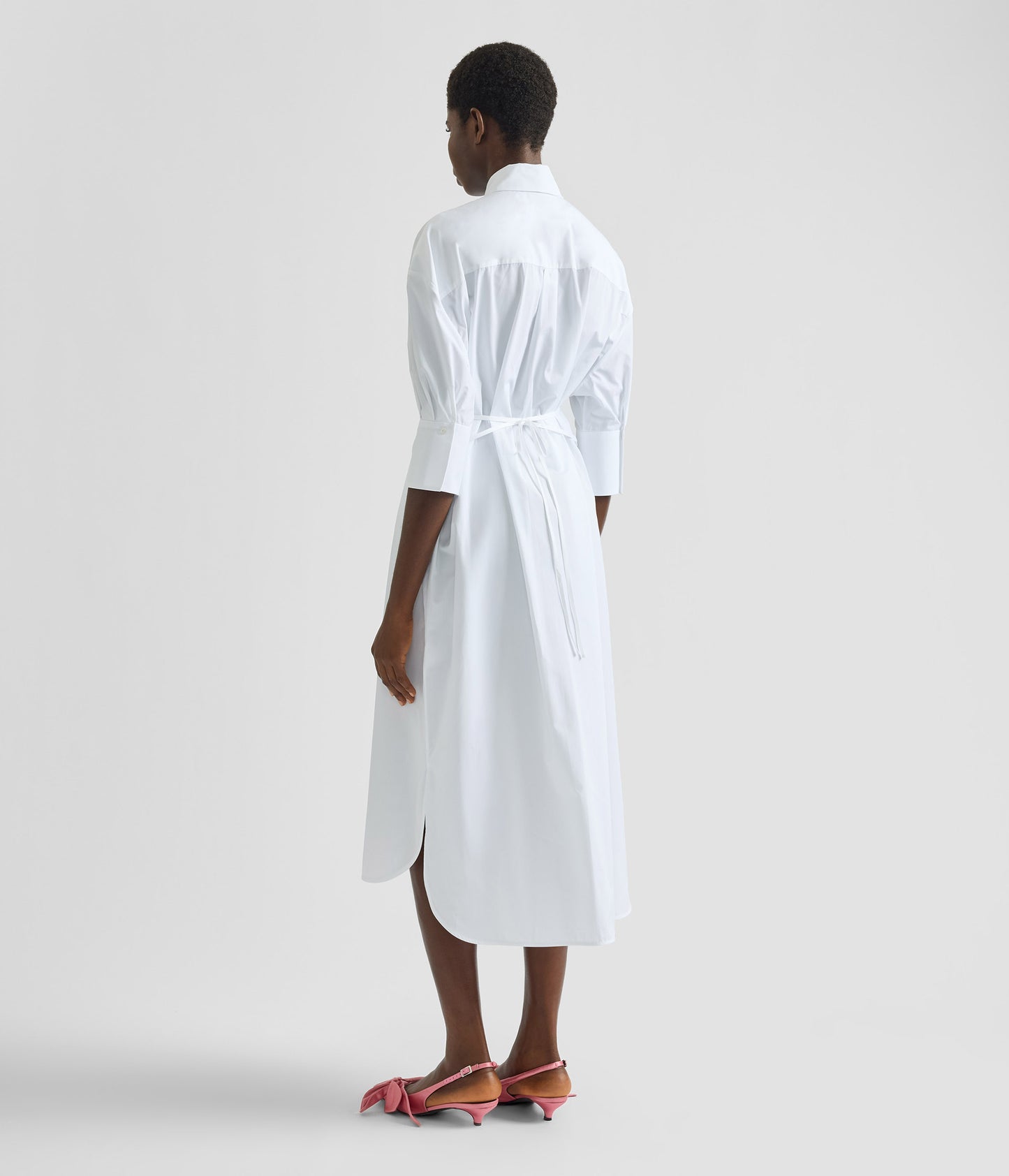 Embellished Shirt Dress