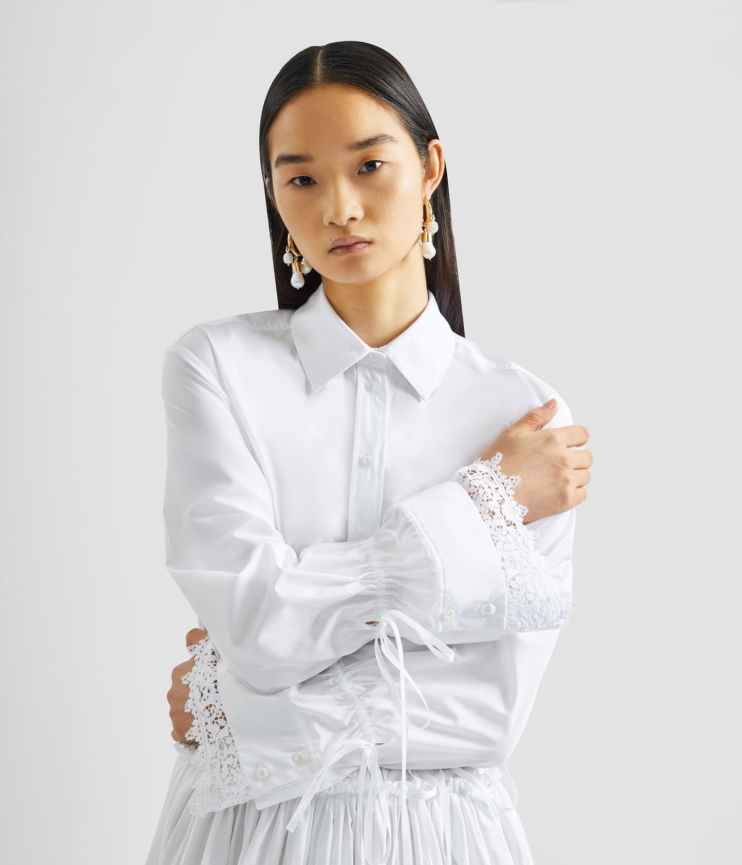 Cotton Poplin Shirt Dress