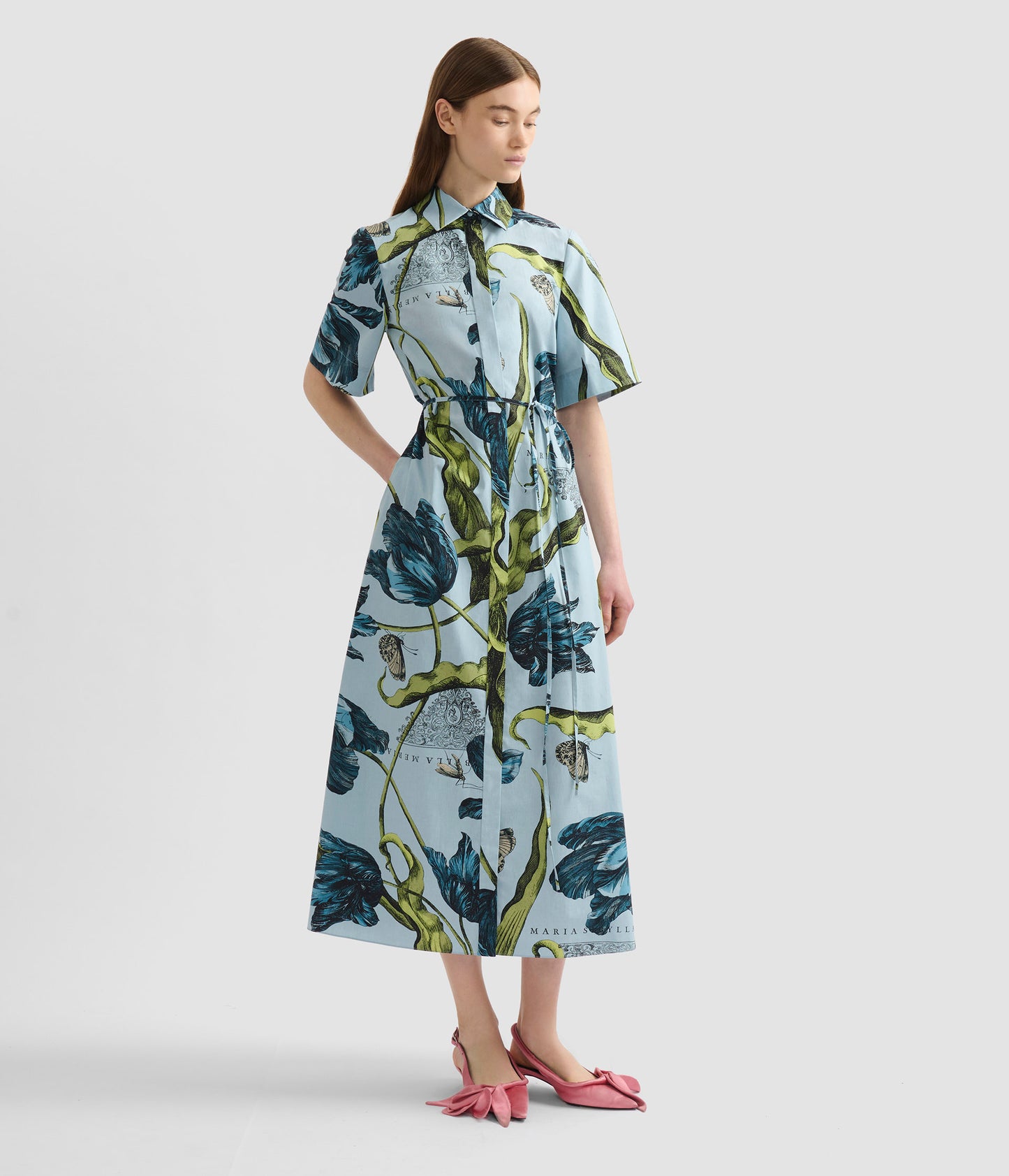 Short Sleeve Shirt Dress