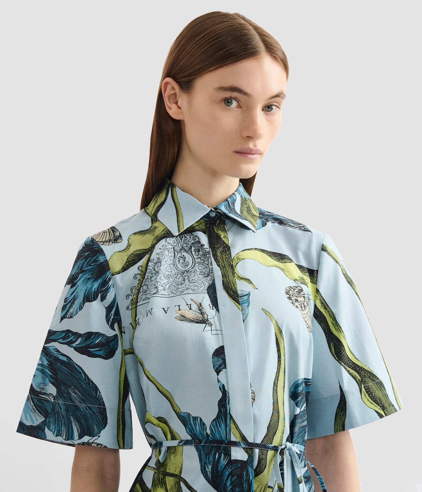 Short Sleeve Shirt Dress