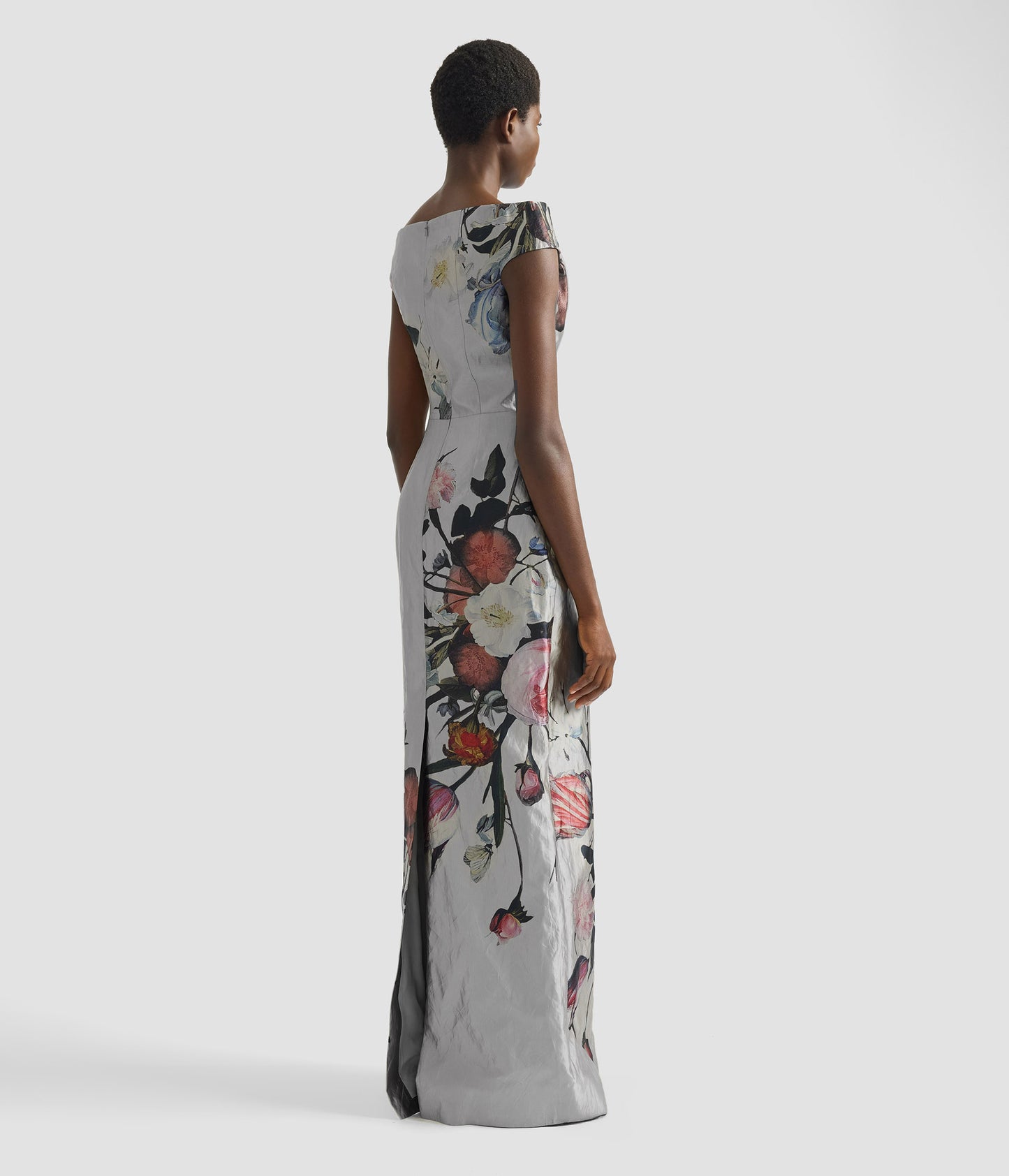 erdem off shoulder dress Erdem Off-the-shoulder Embellished Mikado Gown - Women - Navy Dresses