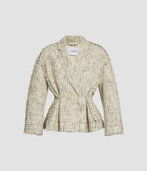 Fitted Single Breasted Jacket | Erdem.com – ERDEM