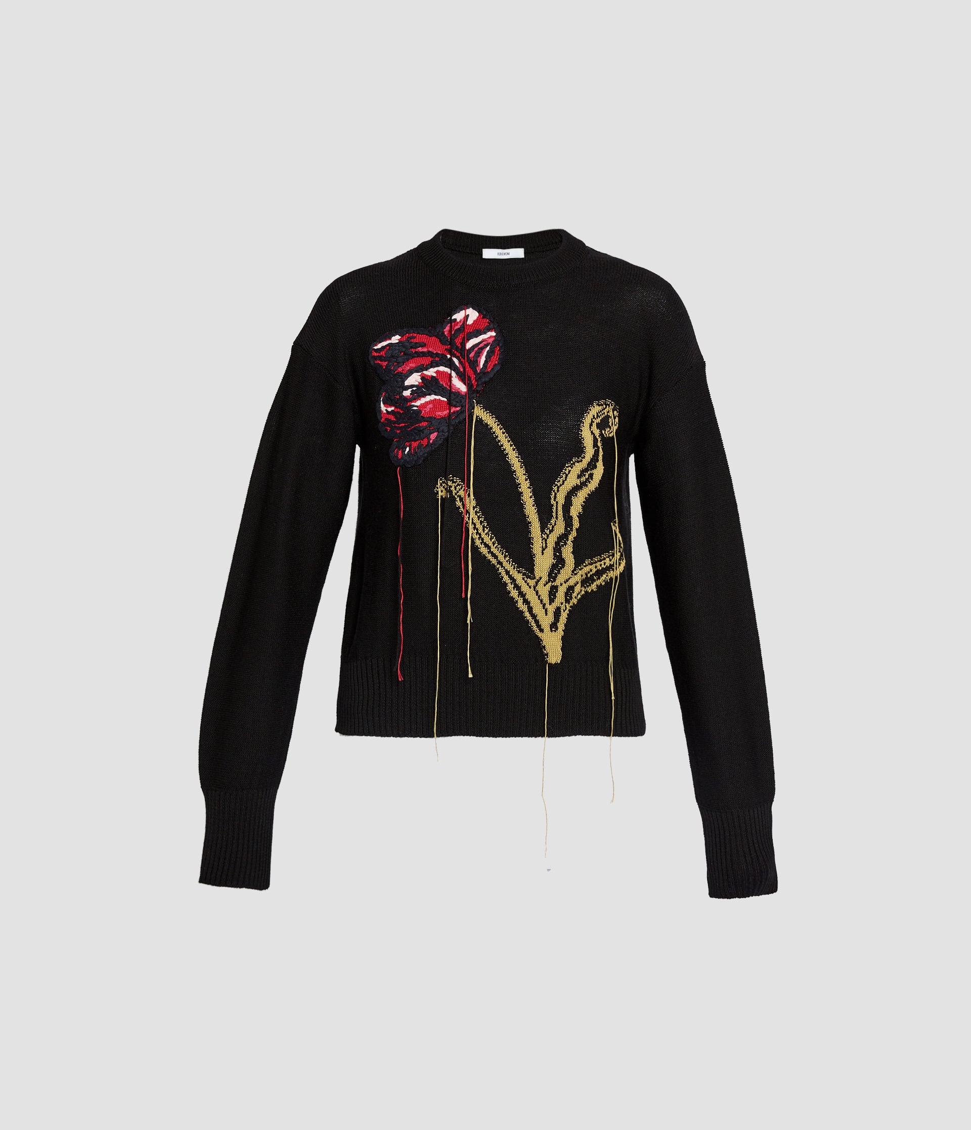 Floral Crew Neck Jumper