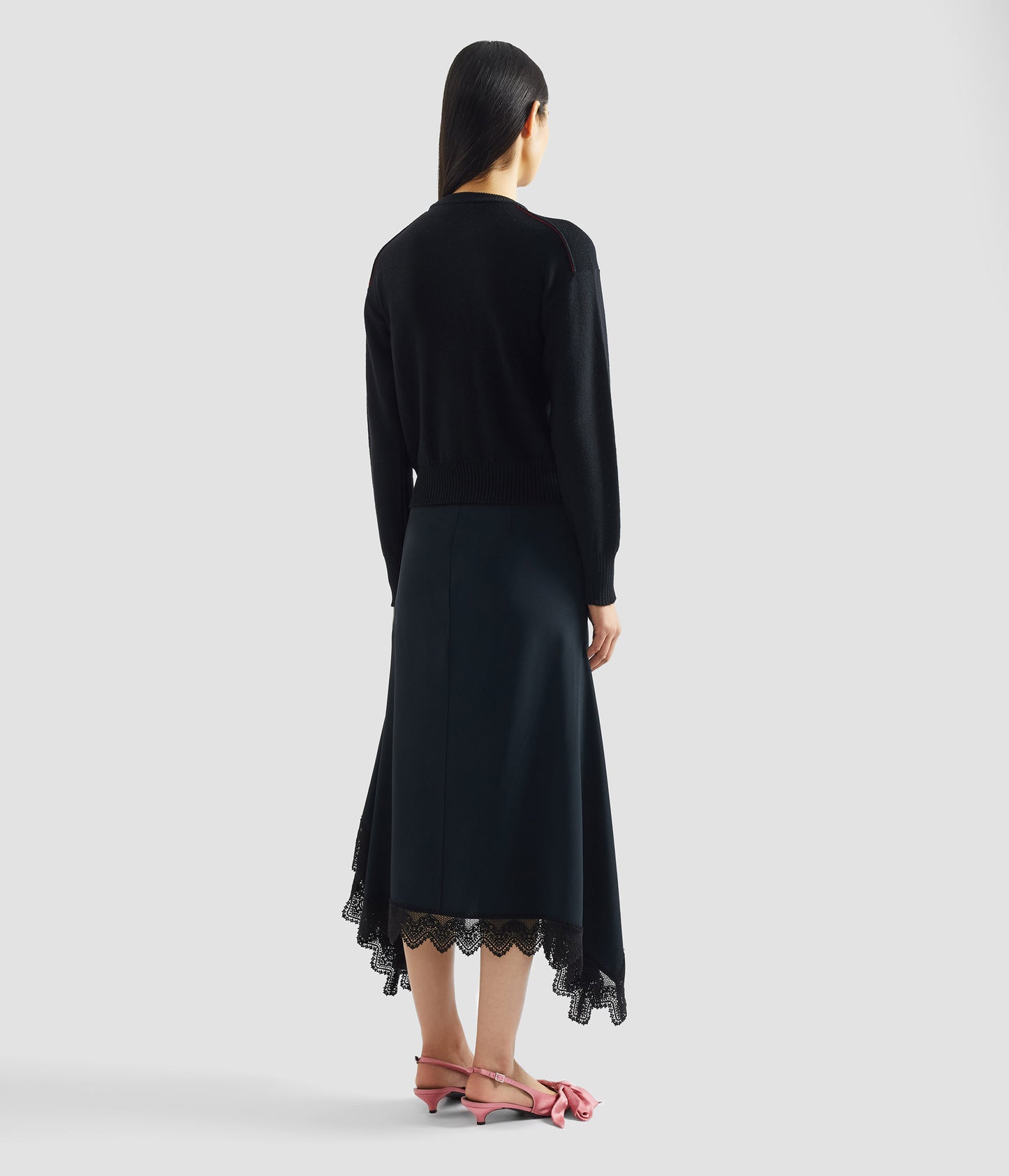 Floral Crew Neck Jumper