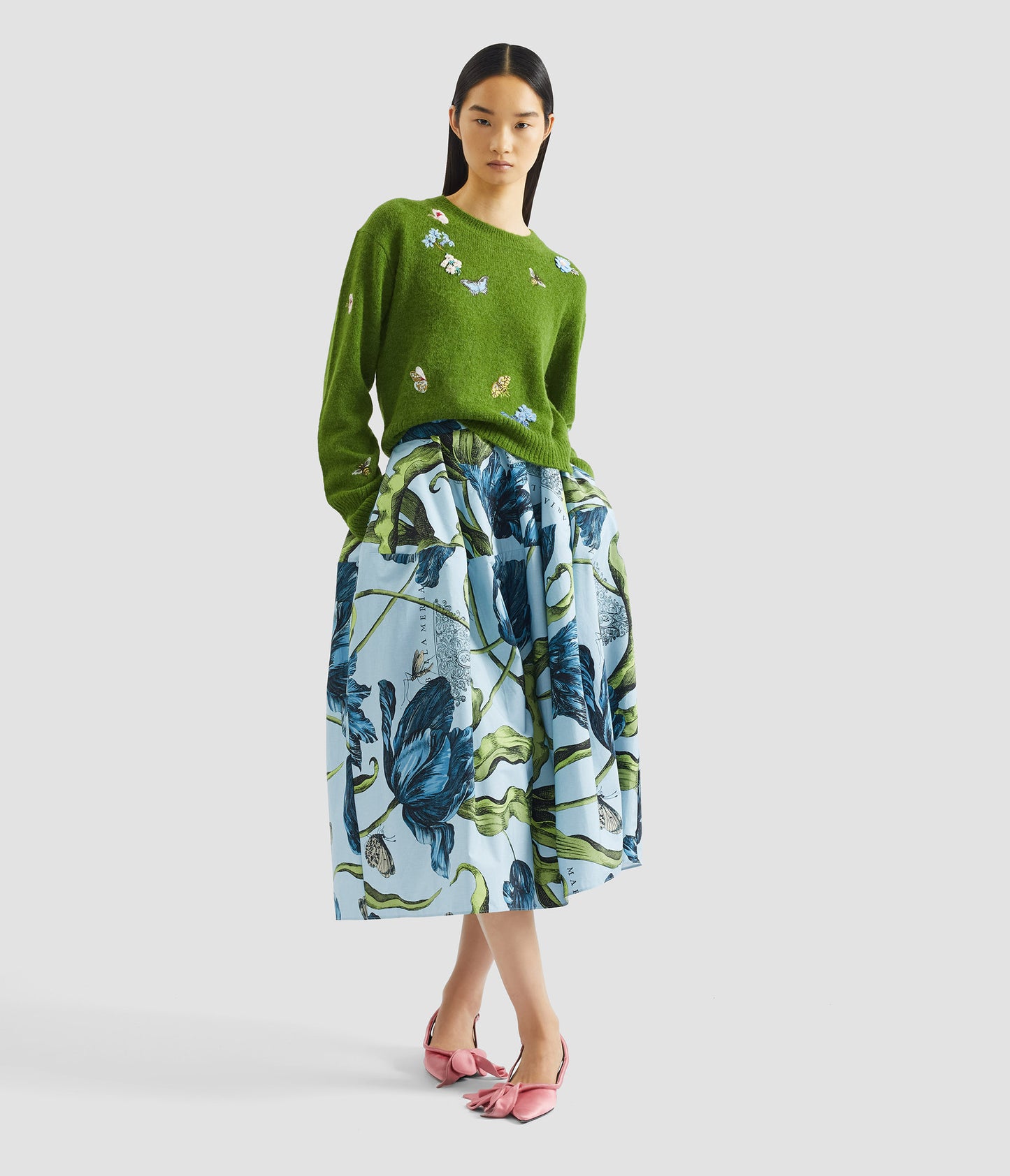 Embellished Crew Neck Jumper