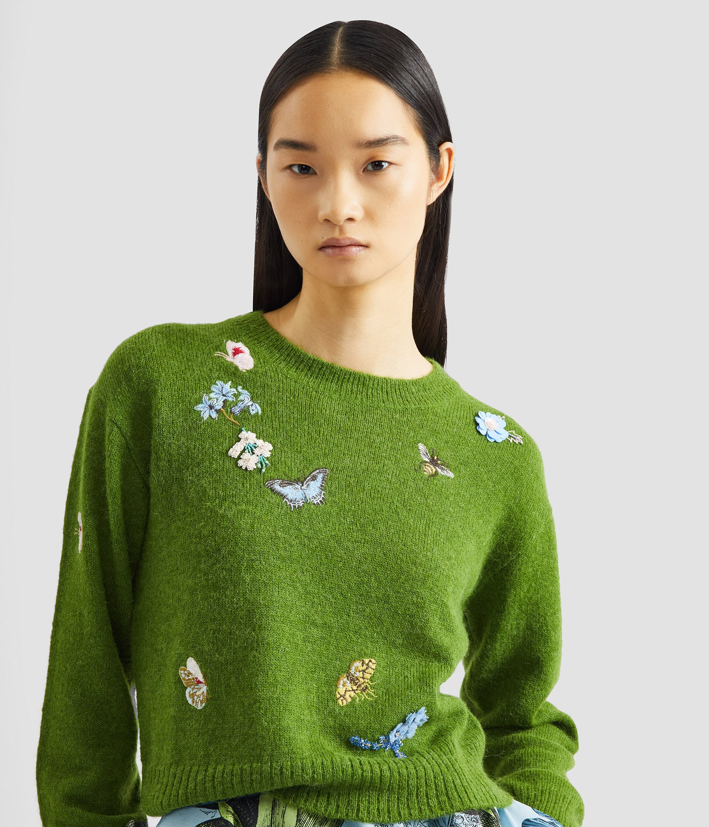 Embellished Crew Neck Jumper