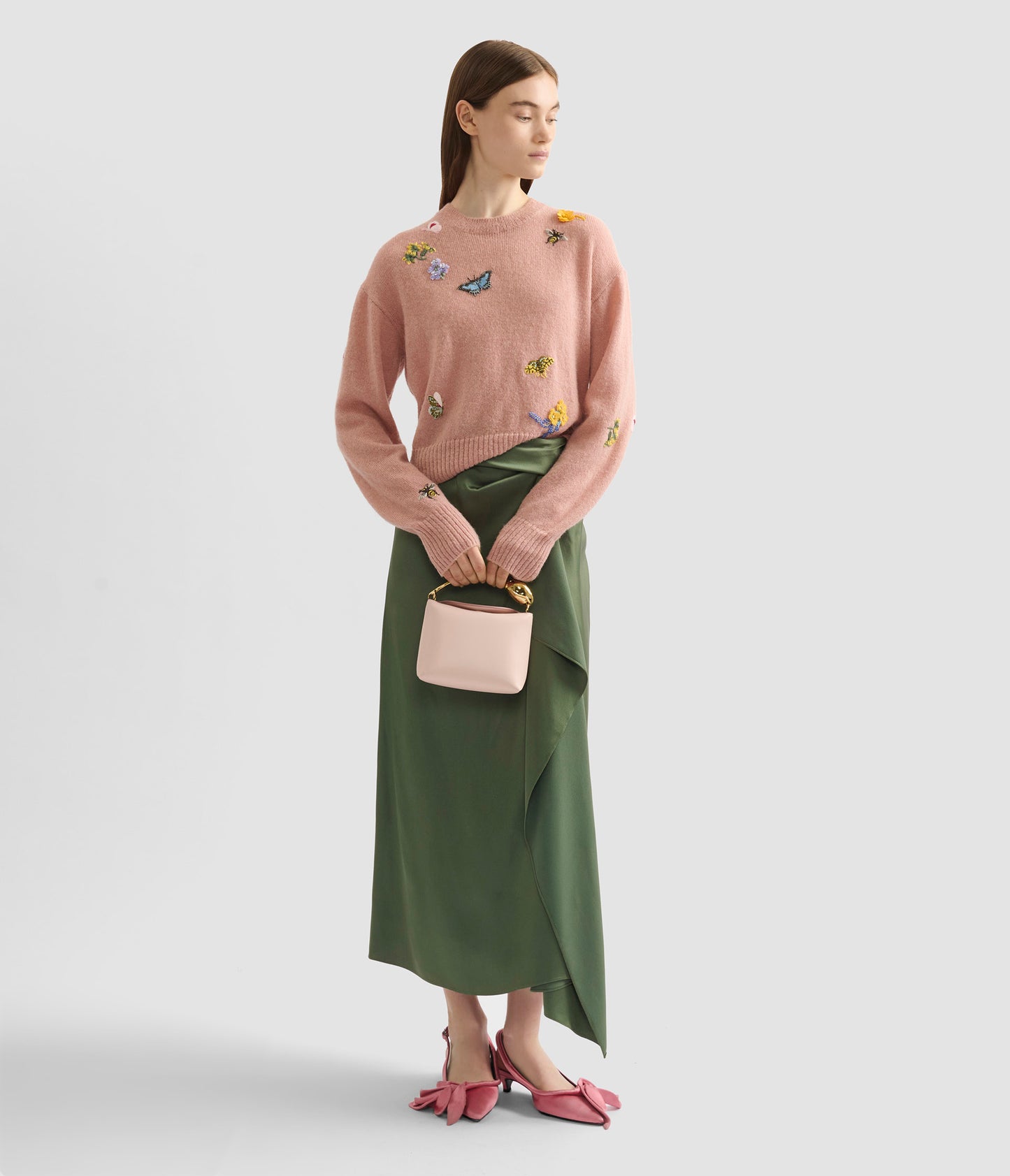 Embellished Crew Neck Jumper