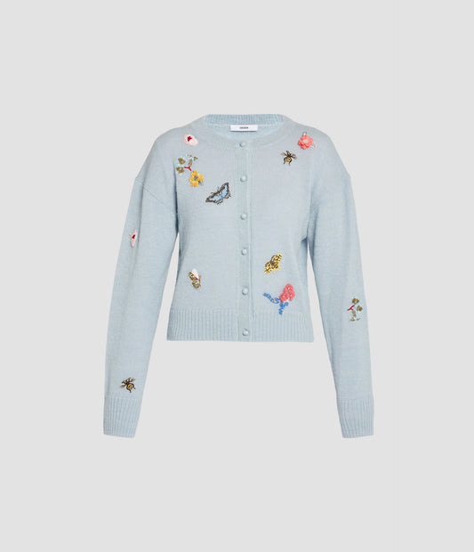 Crew Neck Cardigan