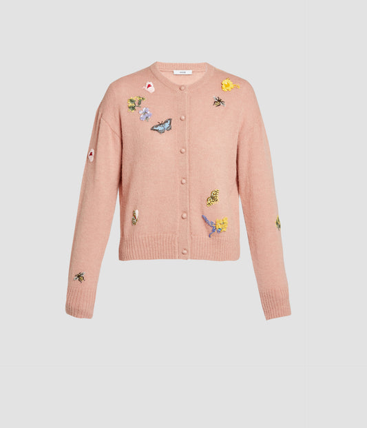 Crew Neck Cardigan