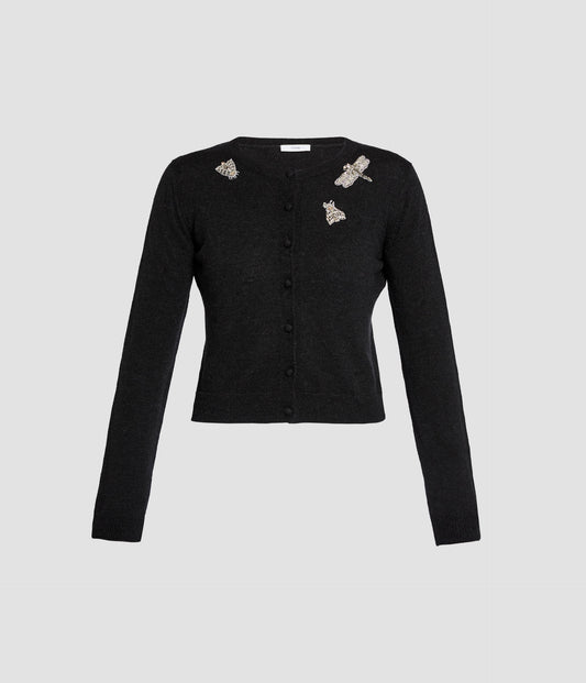 Crew Neck Cardigan