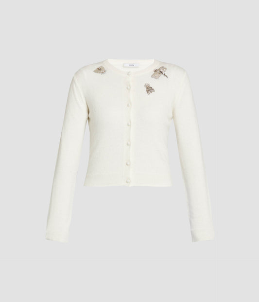 Crew Neck Cardigan
