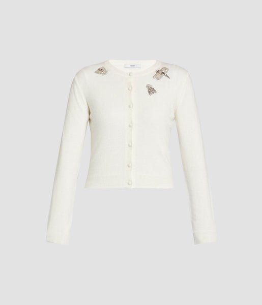 Crew Neck Cardigan | Erdem.com – ERDEM