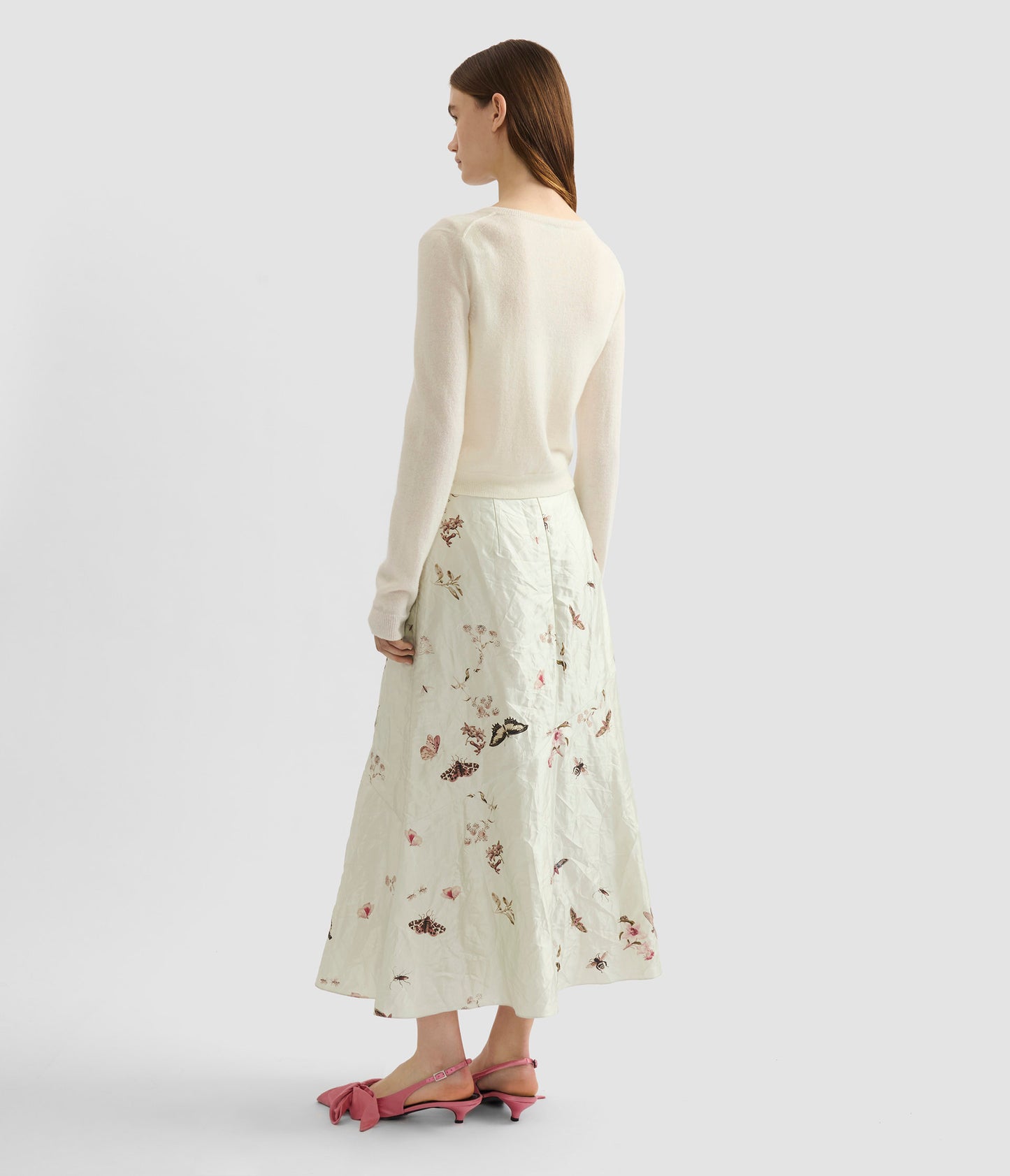 Embellished Crew Neck Cardigan