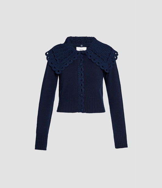 Crew Neck Cardigan