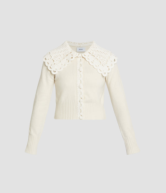 Crew Neck Cardigan