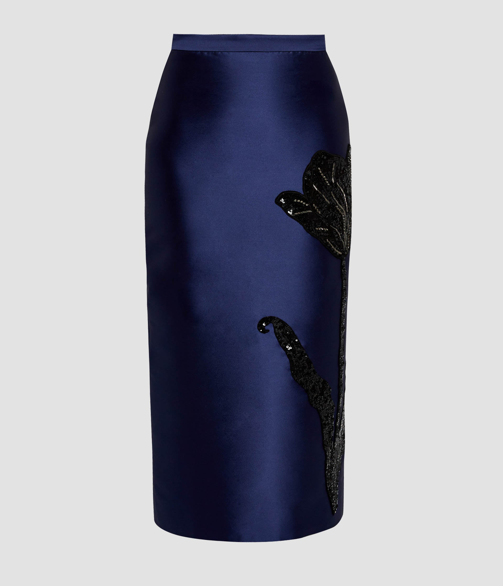 Embellished Mikado Pencil Skirt