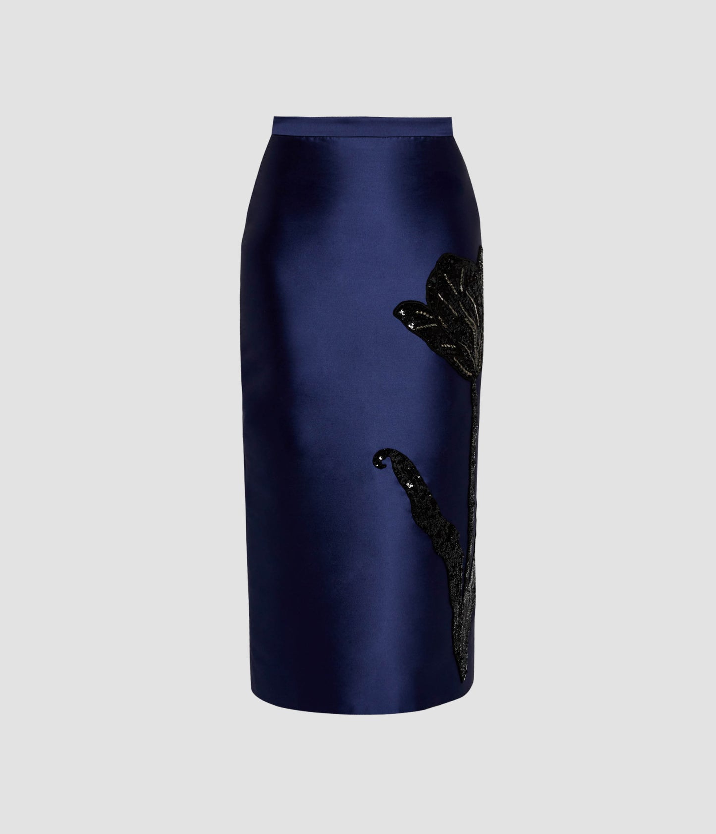 Embellished Mikado Pencil Skirt