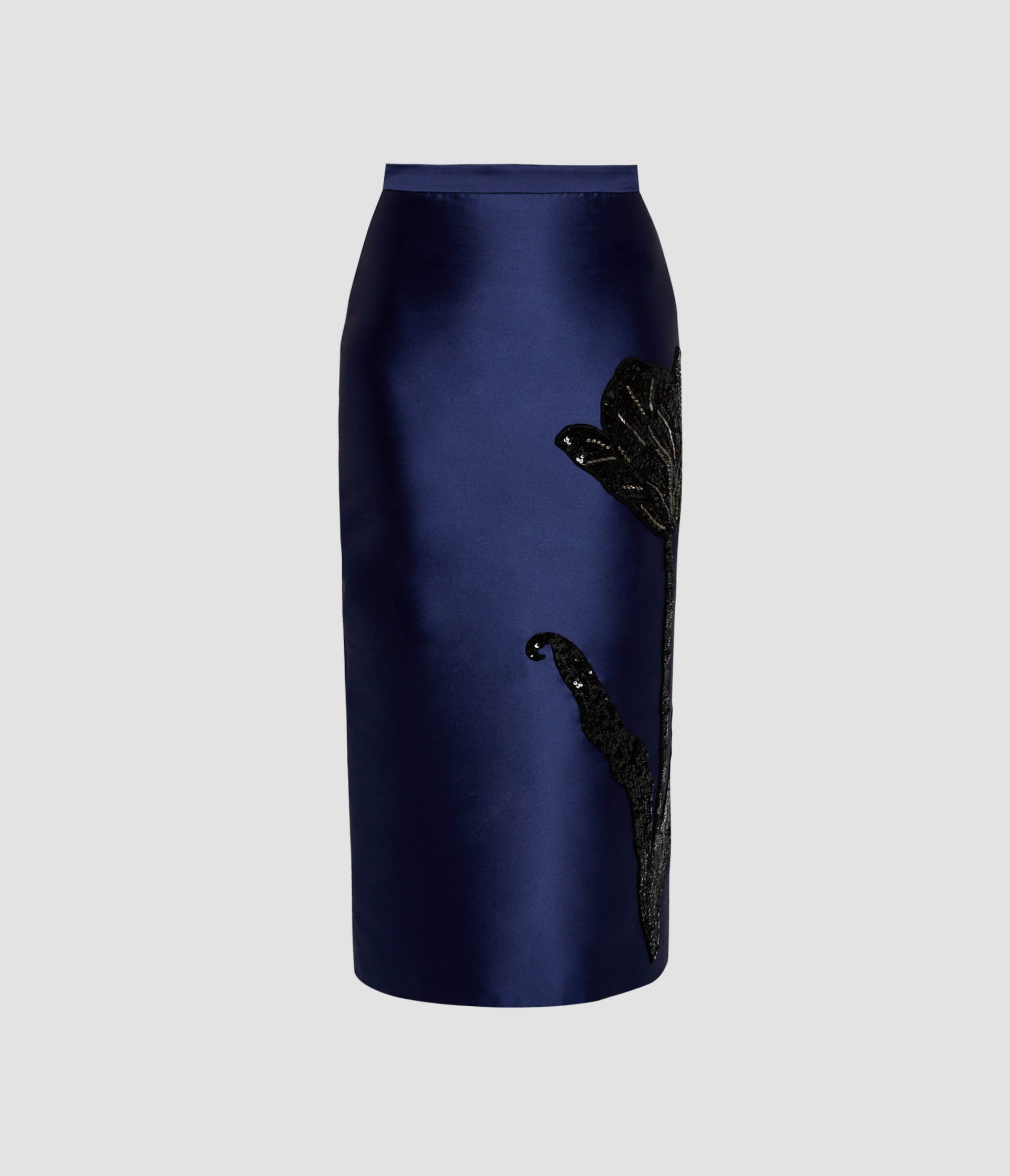 Embellished Mikado Pencil Skirt