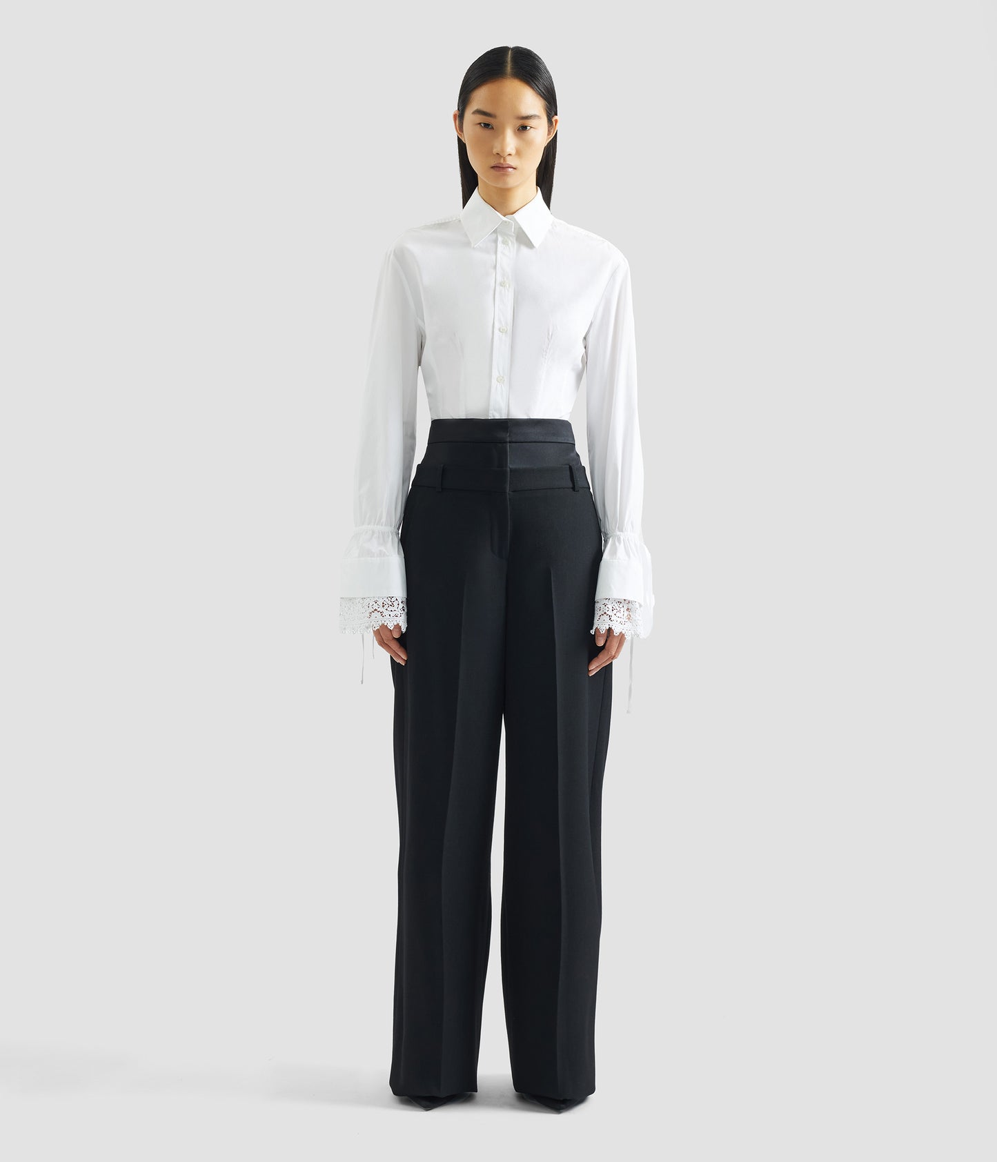 Cotton Poplin Long Sleeve Shirt