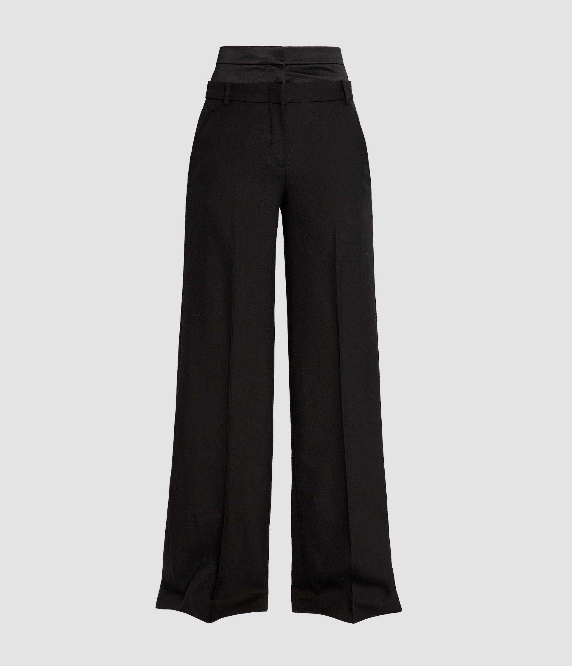 Grain De Poudre Wide Leg Trouser